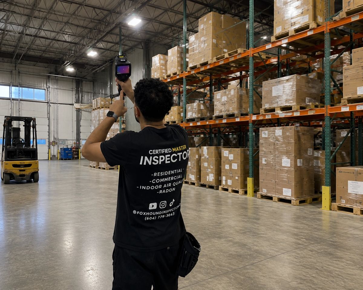 Commercial warehouse property.